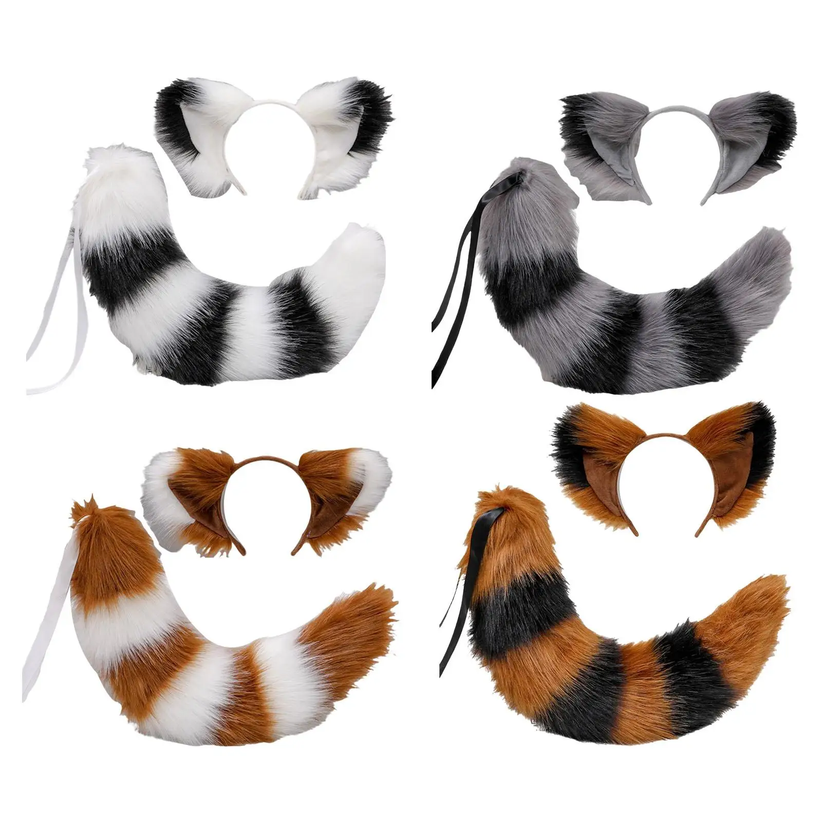 Anime Ears Tail, Cosplay Costume Plush Toy Props, Headgear for Dress Up
Anime Ears Tail, Cosplay Costume Plush Toy Props, Headgear for Dress Up