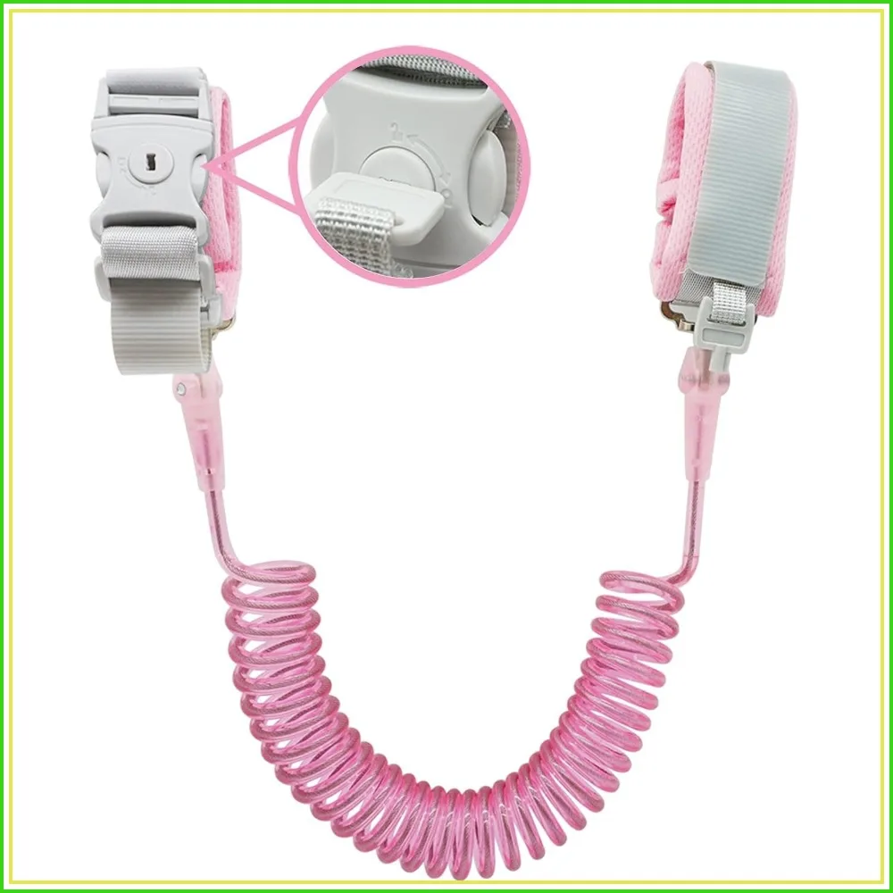 Toddler Safety Wrist Link 8.2ft Breathable Anti-Lost Leash for Kids with Key Lock Pink
Toddler Safety Wrist Link 8.2ft Breathable Anti-Lost Leash for Kids with Key Lock Pink