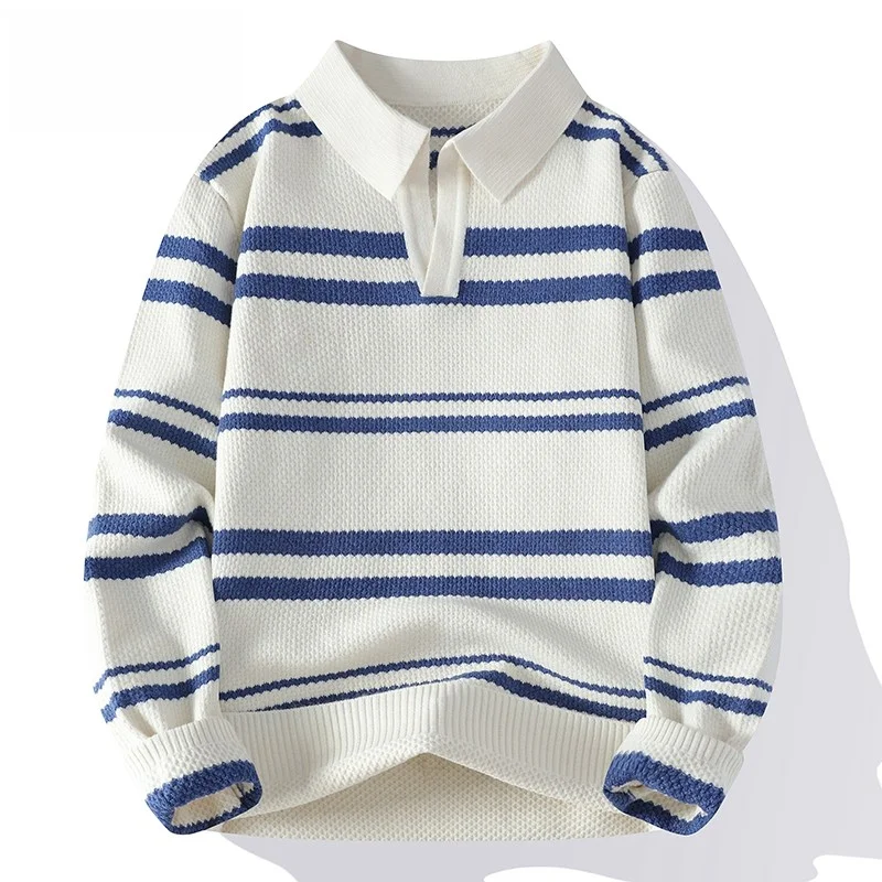 UAYB Men's Thiened Knitted Sweater V-Ne Stripe Pattern Flip-Collar Autumn Winter New Sle Casual Inner irt Base Layer
UAYB Men's Thiened Knitted Sweater V-Ne Stripe Pattern Flip-Collar Autumn Winter New Sle Casual Inner irt Base Layer