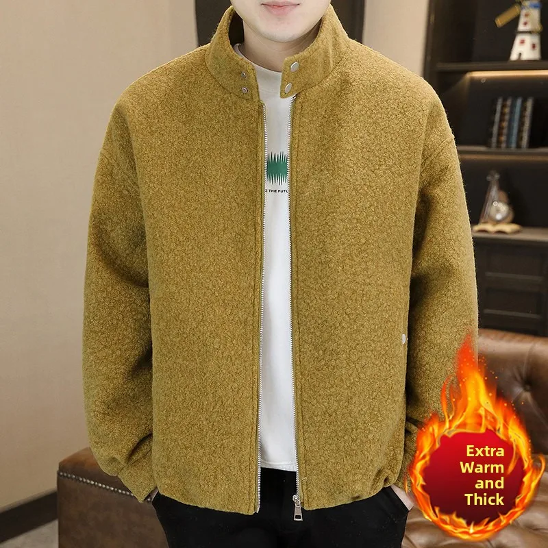 Молодежное шерстяное пальто с воротником-стойкой, мужское, из смесового хлопка и полиэстера, осенне-зимнее, однобортное, однотонное
Молодежное шерстяное пальто с воротником-стойкой, мужское, из смесового хлопка и полиэстера, осенне-зимнее, однобортное, однотонное