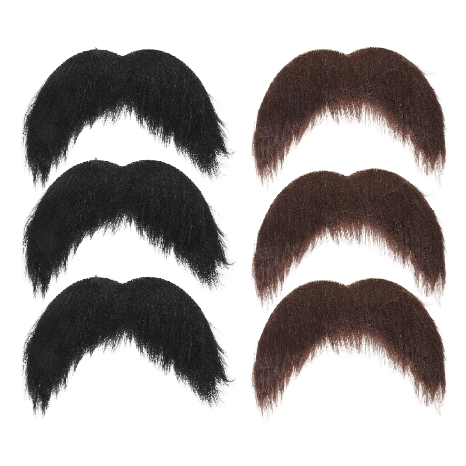 6Pcs Fake Mustache Beard Brown Black Realistic Stick on Costume Accessories Halloween Masquerade Party Beard Sets
6Pcs Fake Mustache Beard Brown Black Realistic Stick on Costume Accessories Halloween Masquerade Party Beard Sets