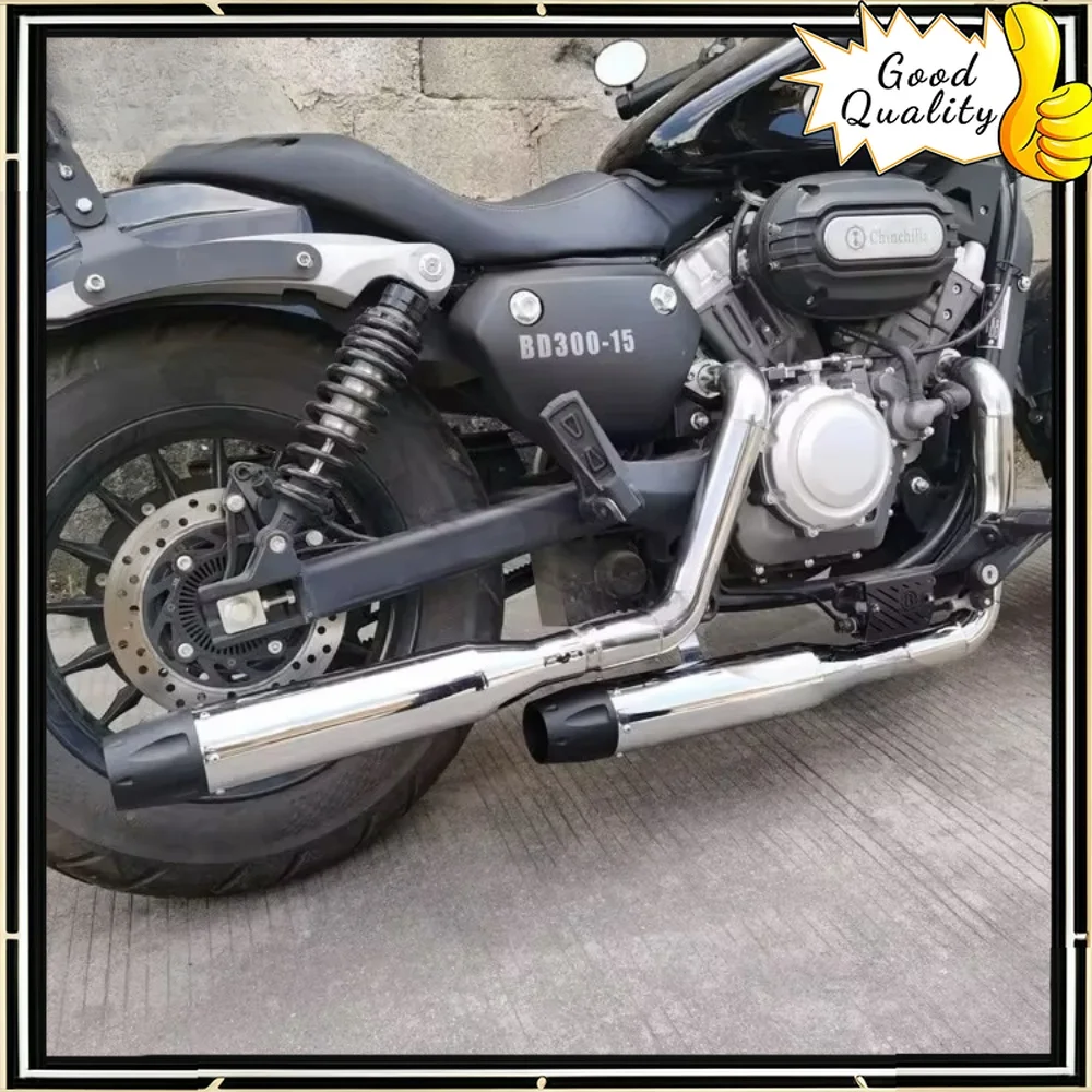Good Quality For Keeway V Cruise 125 Keeway V302c modified exhaust pipe BD300 modified retro Harley exhaust pipe
Good Quality For Keeway V Cruise 125 Keeway V302c modified exhaust pipe BD300 modified retro Harley exhaust pipe