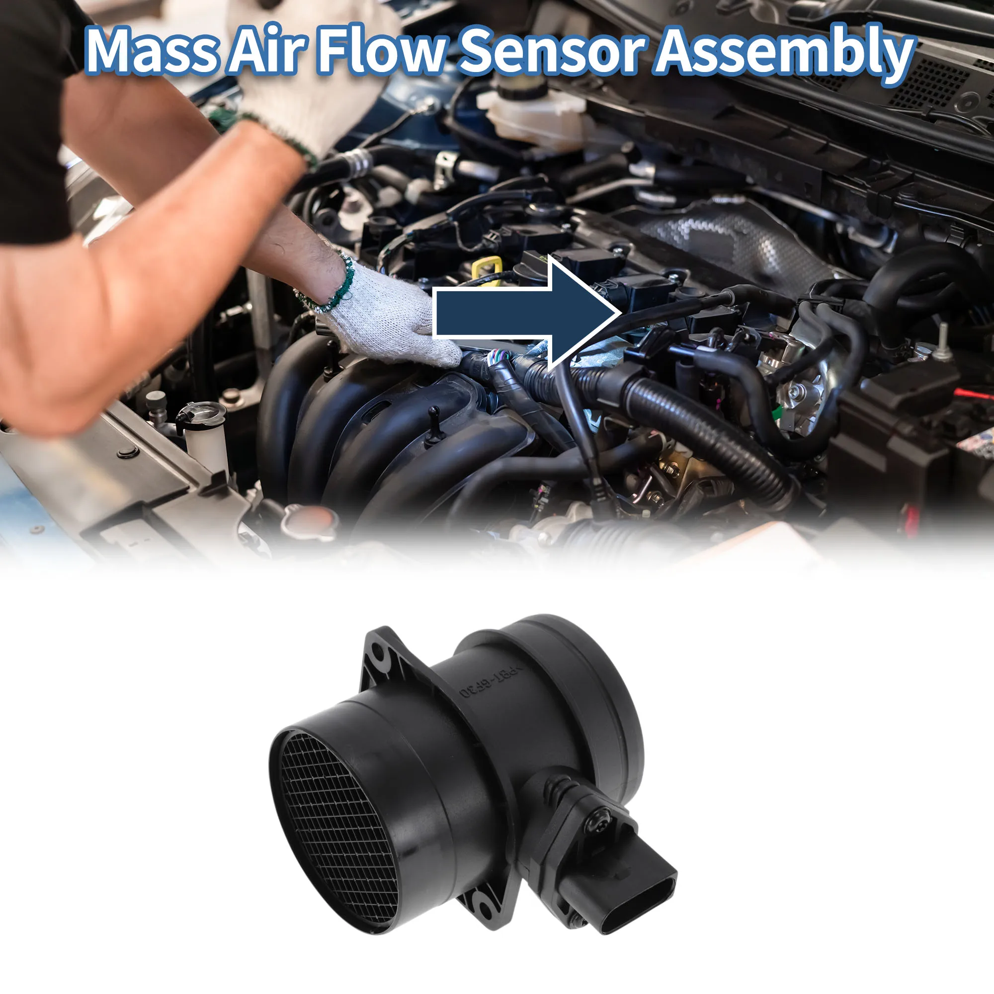 Датчик массового расхода воздуха UXCELL в сборе No 071906461AX для Audi A3 1996-2003 гг., пластик, металл
Датчик массового расхода воздуха UXCELL в сборе No 071906461AX для Audi A3 1996-2003 гг., пластик, металл