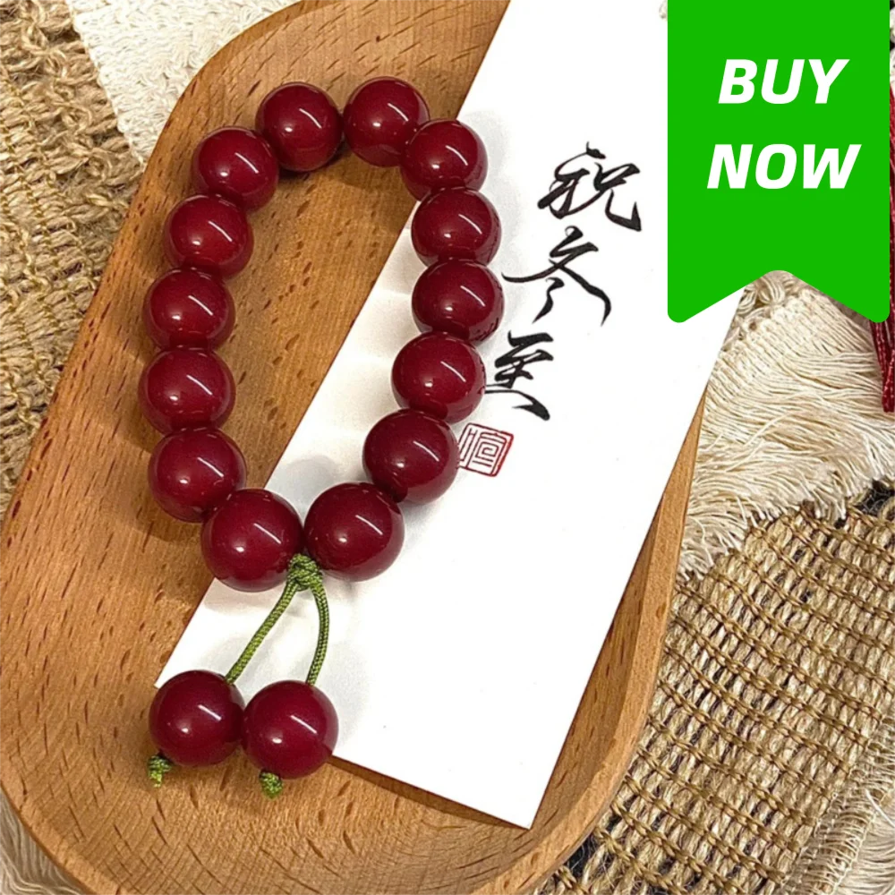 Red Bodhi Root Bracelet Yoga Cherry Bodhi Bracelet Meditation Mindfulness Handheld Mala Beads Female Handheld 
Red Bodhi Root Bracelet Yoga Cherry Bodhi Bracelet Meditation Mindfulness Handheld Mala Beads Female Handheld