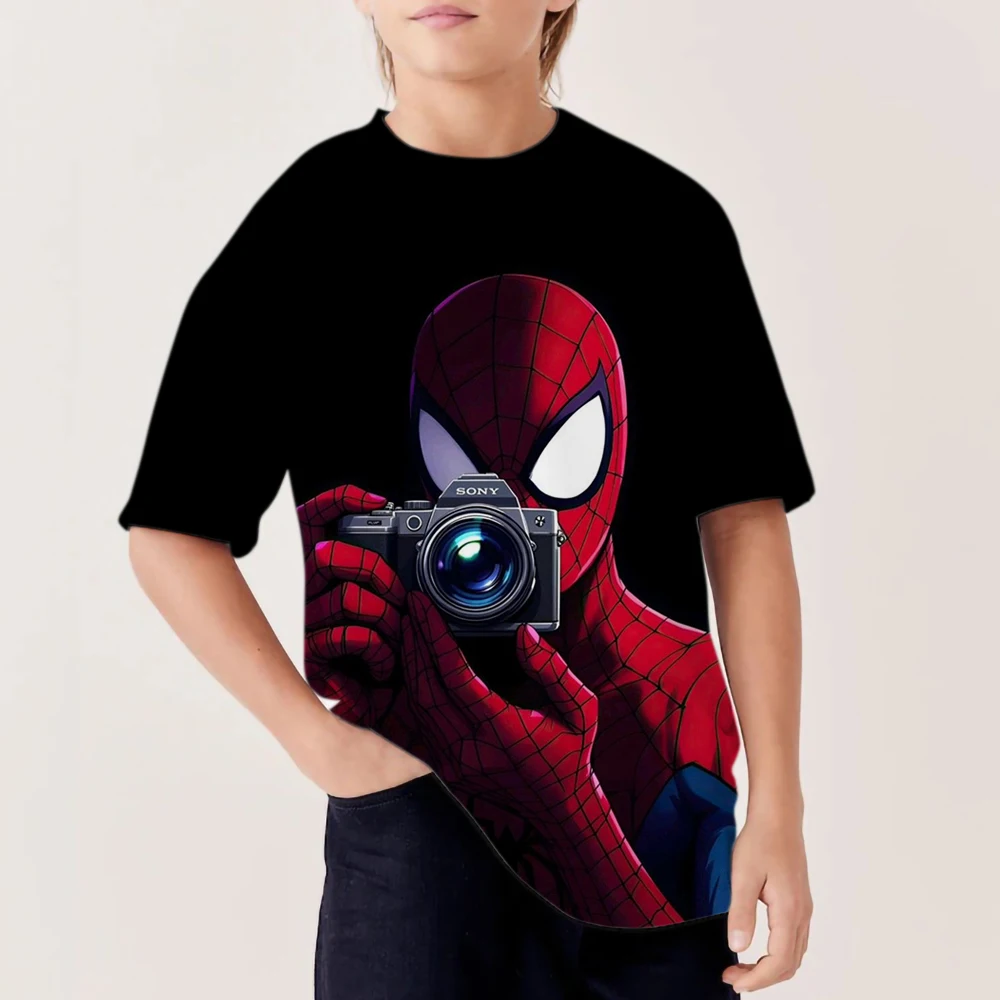 2025 summer hot-selling Marvel Spider-Man co-branded peripheral children's casual T-shirt quick-drying and cool
2025 summer hot-selling Marvel Spider-Man co-branded peripheral children's casual T-shirt quick-drying and cool