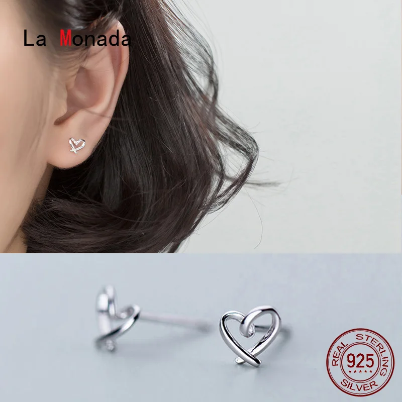La Monada Small 925 Sterling Silver Stud Earrings For Women Piercing Ear Women Silver Earring 925 Heart Earrings Silver 925
La Monada Small 925 Sterling Silver Stud Earrings For Women Piercing Ear Women Silver Earring 925 Heart Earrings Silver 925