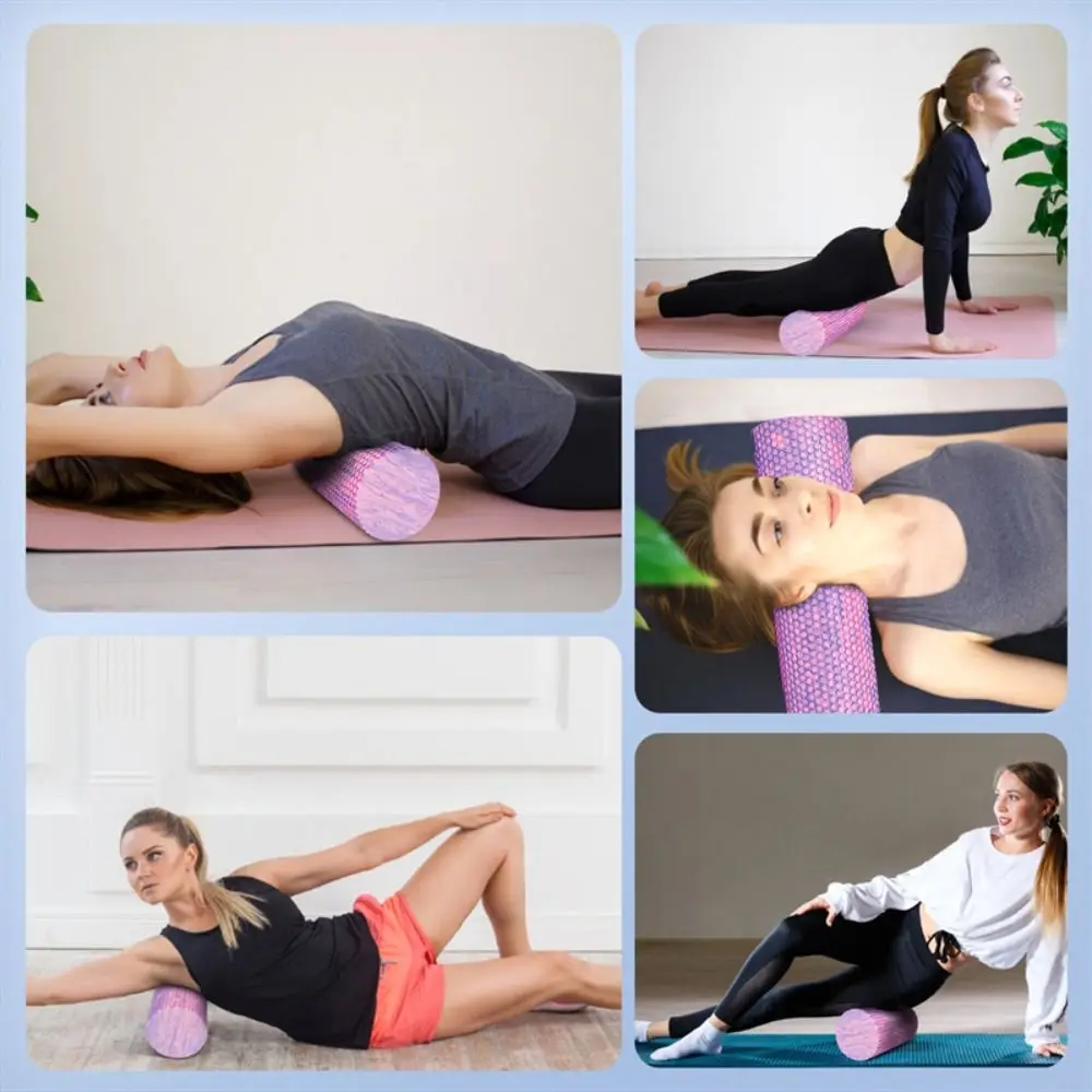 45cm EVA Foam Roller Deep Tissue Massage Muscle Relaxation Fitness Roller Lumbar Support Portable Myofascial Release Roller
45cm EVA Foam Roller Deep Tissue Massage Muscle Relaxation Fitness Roller Lumbar Support Portable Myofascial Release Roller
