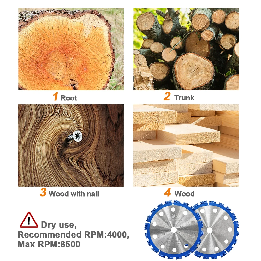 BRSCHNITT 1PC 9 Inch 230mm Diamond Saw Blades for Cutting Wood Roots Stumps Plastic Tubing - Separating Disc for Woodworking
BRSCHNITT 1PC 9 Inch 230mm Diamond Saw Blades for Cutting Wood Roots Stumps Plastic Tubing - Separating Disc for Woodworking