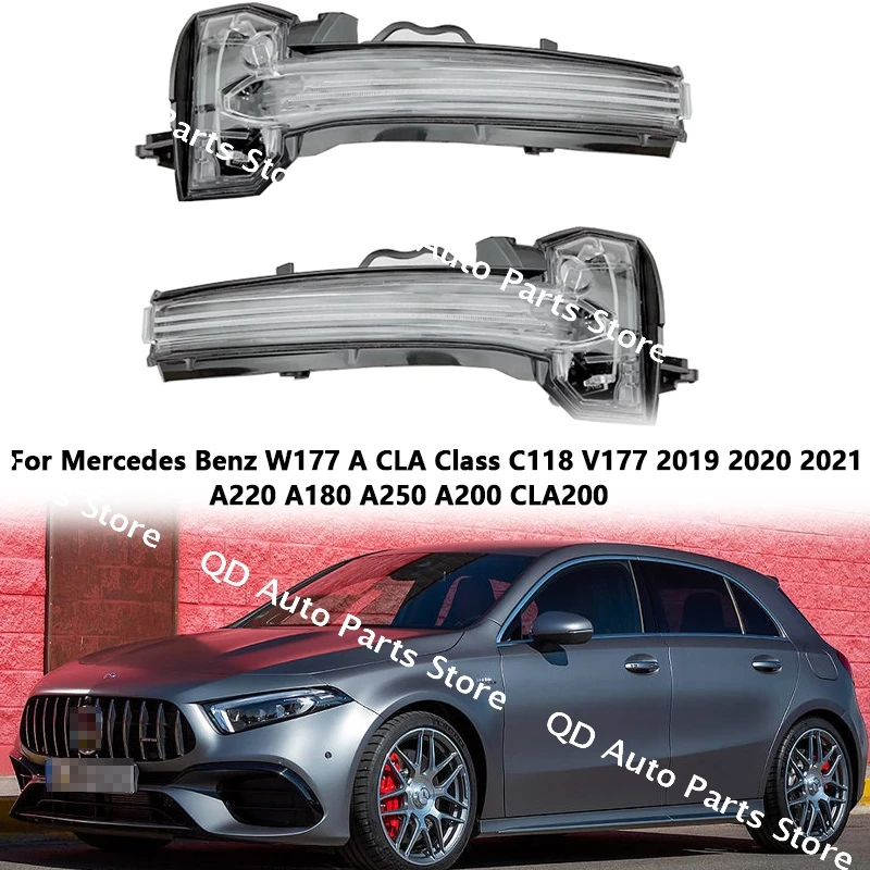For Mercedes Benz W177 A CLA Class C118 V177 2019 2020 2021 A220 A180 A250 A200 CLA200 Rearview Mirror Turn Signal Light Lamp
For Mercedes Benz W177 A CLA Class C118 V177 2019 2020 2021 A220 A180 A250 A200 CLA200 Rearview Mirror Turn Signal Light Lamp
