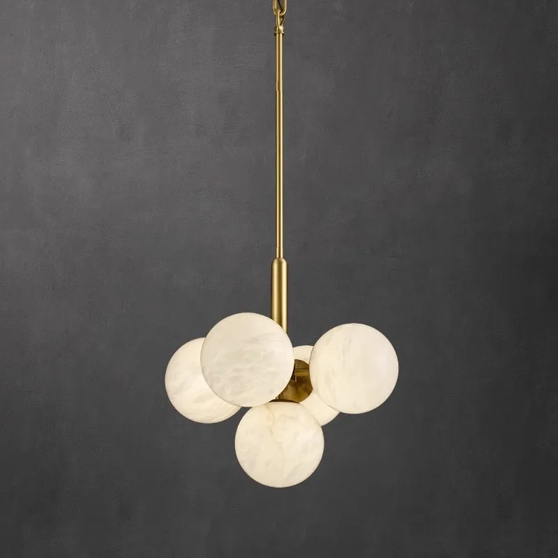 Postmodern Dining Room Sphere Marble Brass Pendant Light Apartment Bedroom Bedside Small Pendant Lamp
Postmodern Dining Room Sphere Marble Brass Pendant Light Apartment Bedroom Bedside Small Pendant Lamp
