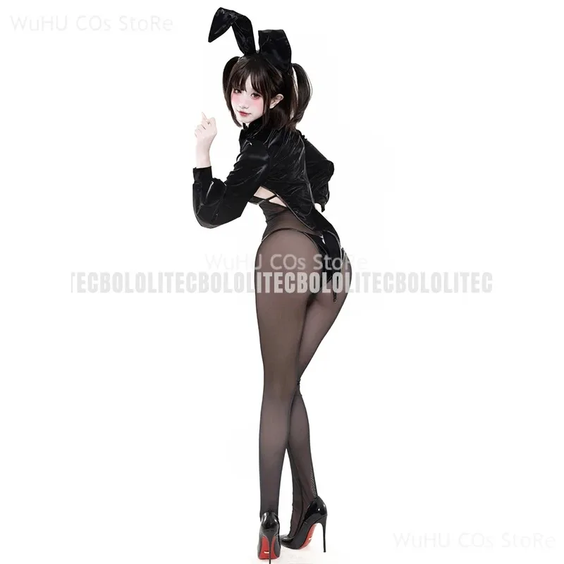 CyNew Original Design PU Leather Reverse Bunny Girl Cosplay Costume Black Jumpsuit Mesh Cloth Lingeries Women Sexy Cosplay
CyNew Original Design PU Leather Reverse Bunny Girl Cosplay Costume Black Jumpsuit Mesh Cloth Lingeries Women Sexy Cosplay