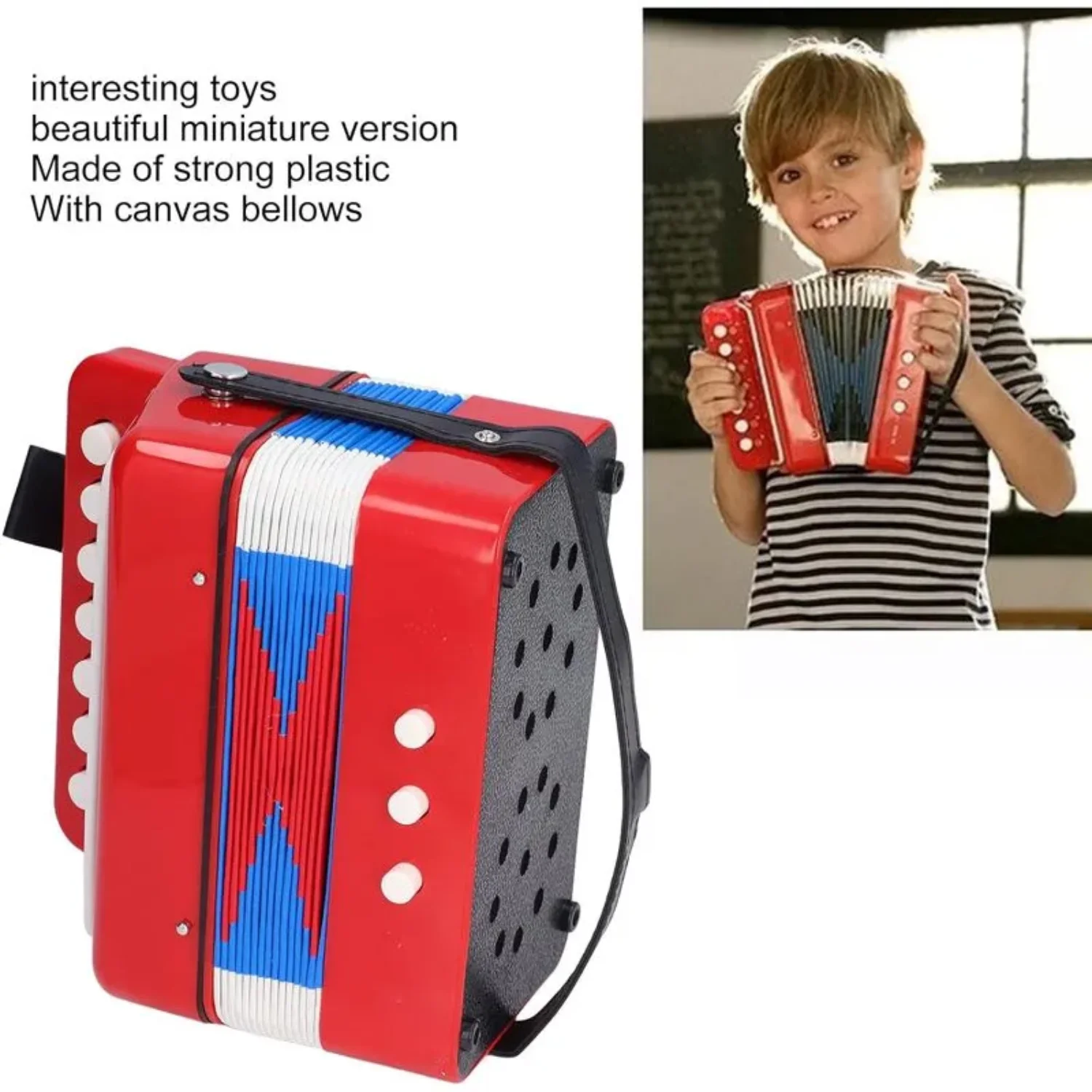 2025 New Kids Accordion Mini Toy Musical Instruments 7 Keys Button Pink Rose Red White For Child Children Toddlers Beginners
2025 New Kids Accordion Mini Toy Musical Instruments 7 Keys Button Pink Rose Red White For Child Children Toddlers Beginners
