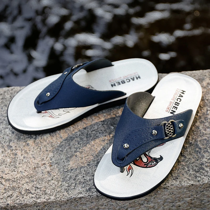 Fashion Breathable Men's Slippers Lightweight Flip Flops Outdoor Man Beach Shoes Indoor Home Slippers Non-Slip Bathroom Slides
Fashion Breathable Men's Slippers Lightweight Flip Flops Outdoor Man Beach Shoes Indoor Home Slippers Non-Slip Bathroom Slides