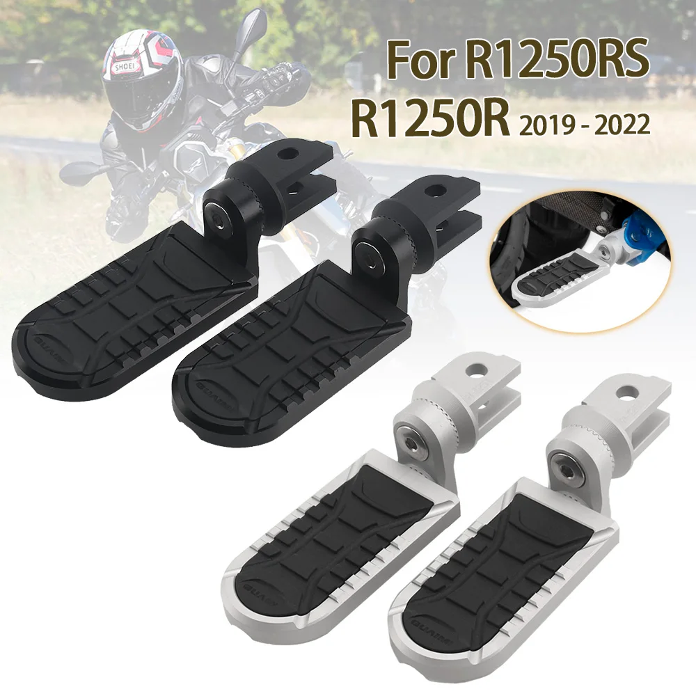 Motorcycle Accessories Front Footrests Rider Foot Pegs Rests For BMW R1250R R 1250RS r1250rs R9T URBAN GS R1200R R1200RS S1000XR