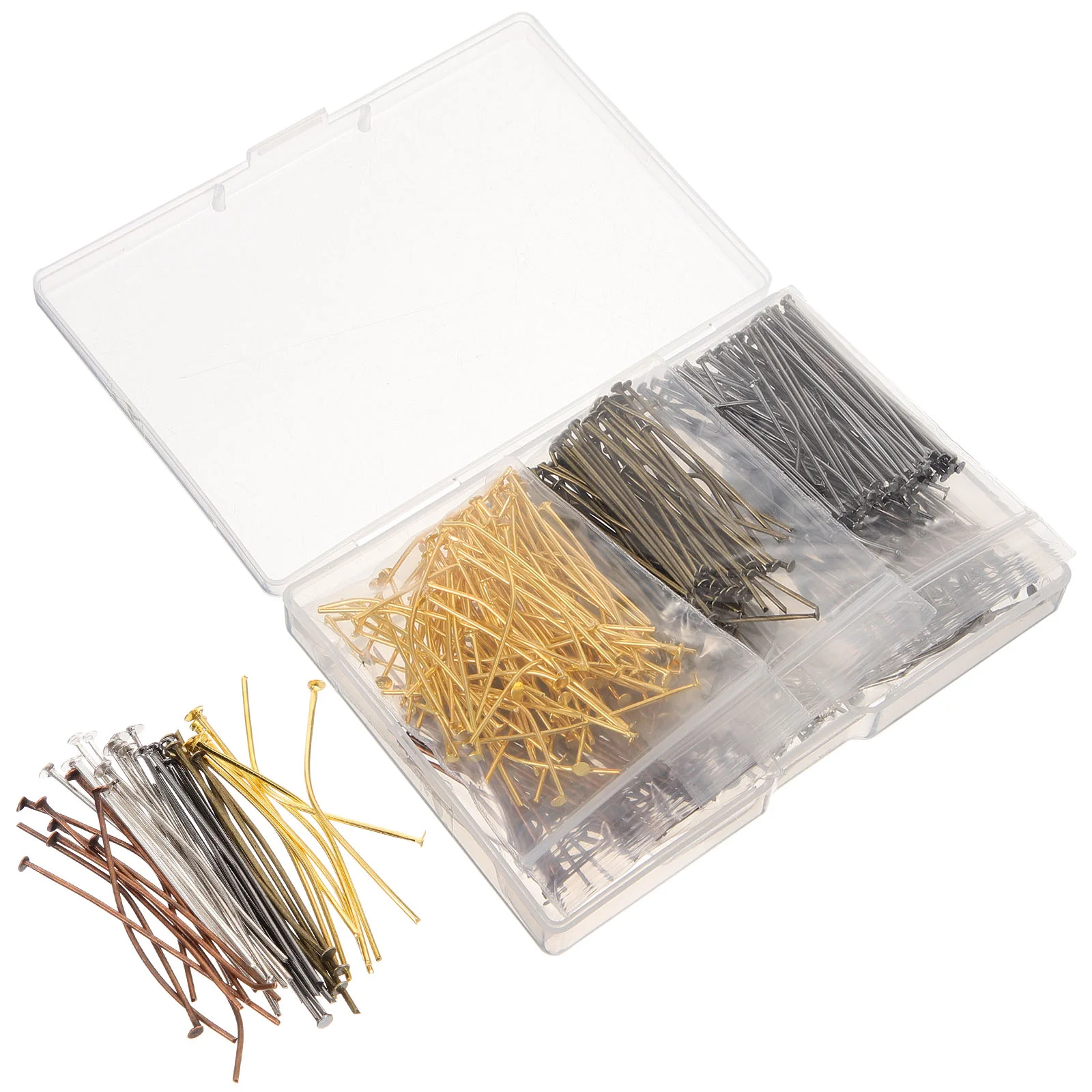 600 Pcs Pin Rhinestones Bead Kit Pins Beads Fine for Crafts Beading Head Tool Handcraft Beaded
600 Pcs Pin Rhinestones Bead Kit Pins Beads Fine for Crafts Beading Head Tool Handcraft Beaded