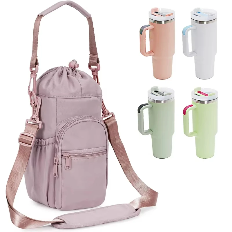 2025 Water Bottle Cover Bag Pouch With Adjustable Straps Neoprene Water Pouch Holder Bottle Carrier Bag For Stanley Quencher Cup
2025 Water Bottle Cover Bag Pouch With Adjustable Straps Neoprene Water Pouch Holder Bottle Carrier Bag For Stanley Quencher Cup