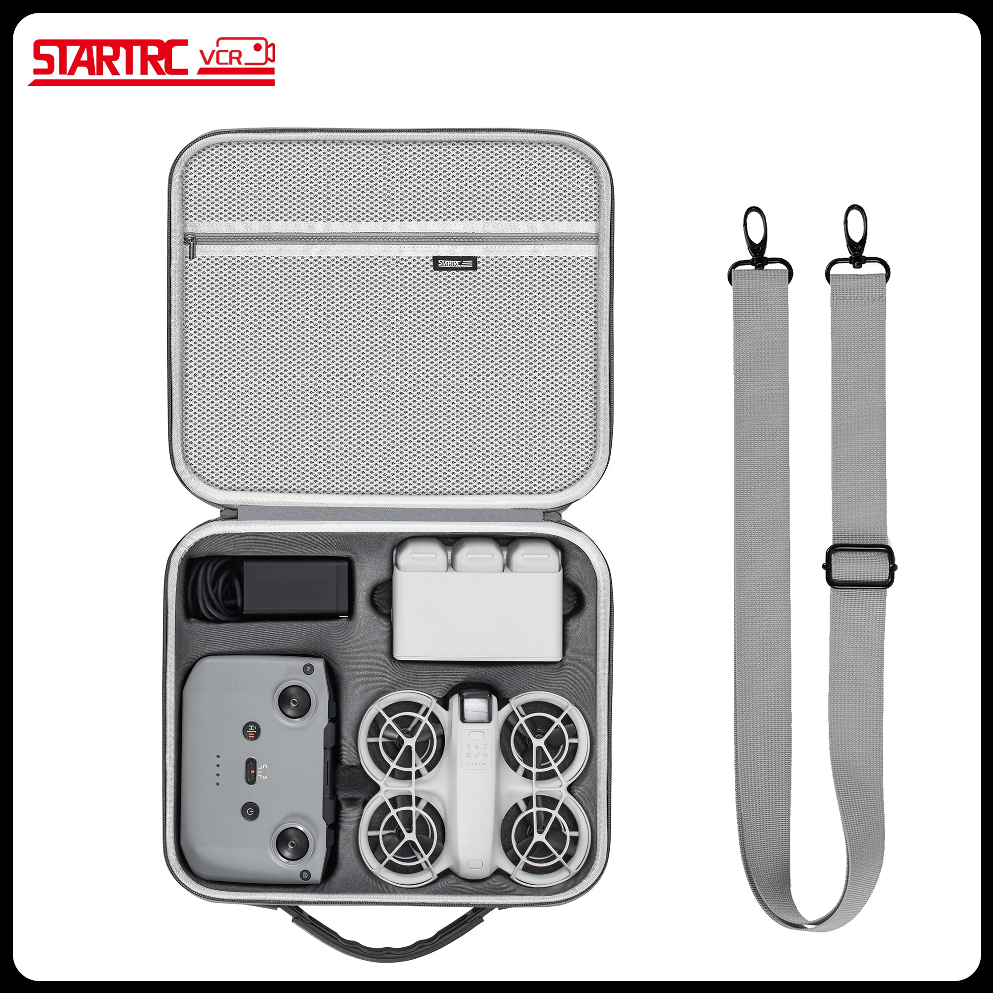 Carrying Case for DJI Neo Portable PU Storage Protective Bag for DJI Neo Fly More Combo Accessories, Compatible with RC-N3/N2
Carrying Case for DJI Neo Portable PU Storage Protective Bag for DJI Neo Fly More Combo Accessories, Compatible with RC-N3/N2