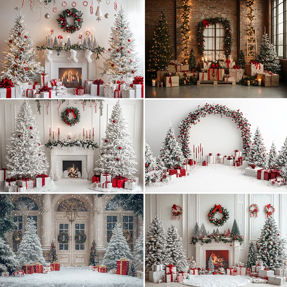 Christmas Tree Party Backdrop Fireplace Window Winter Sock Gifts Family Portrait Photography Background Decor For Photo Studio
Christmas Tree Party Backdrop Fireplace Window Winter Sock Gifts Family Portrait Photography Background Decor For Photo Studio