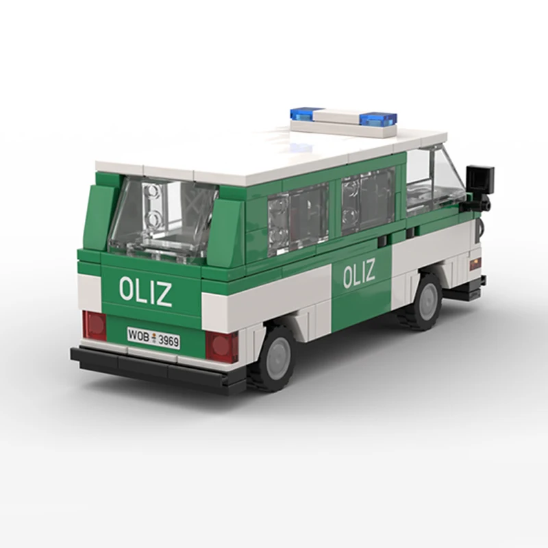 City Car Model MOC Building Bricks Green White Police Patrol Van Modular Technology Children Assemble Toys Suit Holiday Gifts
City Car Model MOC Building Bricks Green White Police Patrol Van Modular Technology Children Assemble Toys Suit Holiday Gifts
