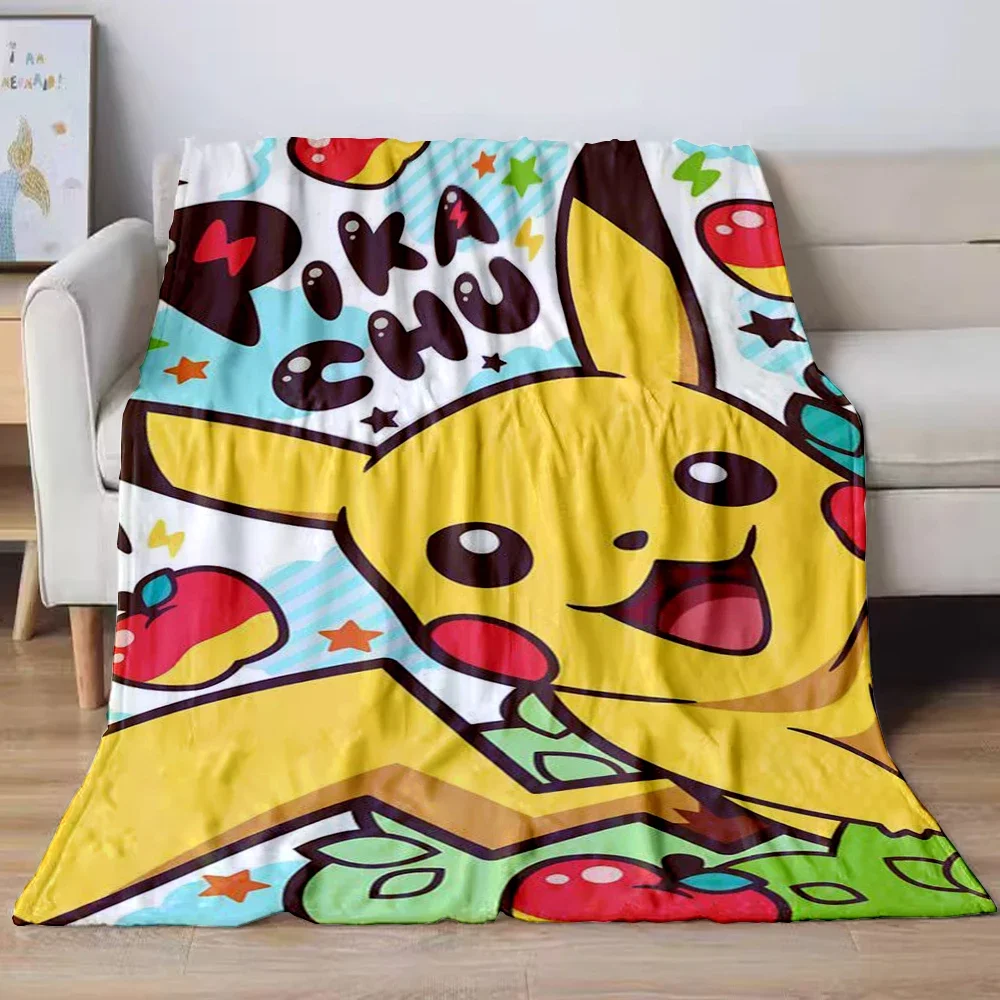 Pokemon Cartoon Anime HD Flannel Blanket Pikachu Figures Home Sofa Lunch Break Blankets Children Student Blankets Nap Cover Kids
Pokemon Cartoon Anime HD Flannel Blanket Pikachu Figures Home Sofa Lunch Break Blankets Children Student Blankets Nap Cover Kids
