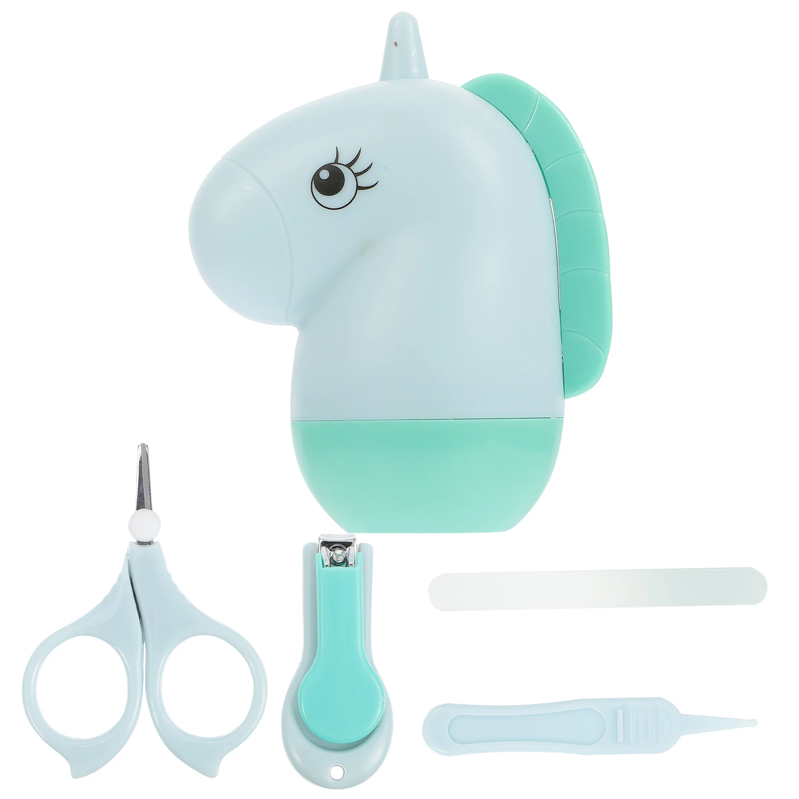 4 Pcs Newborn Baby Nail Clipper Set Tweezers Clippers Stainless Steel Infant File
4 Pcs Newborn Baby Nail Clipper Set Tweezers Clippers Stainless Steel Infant File