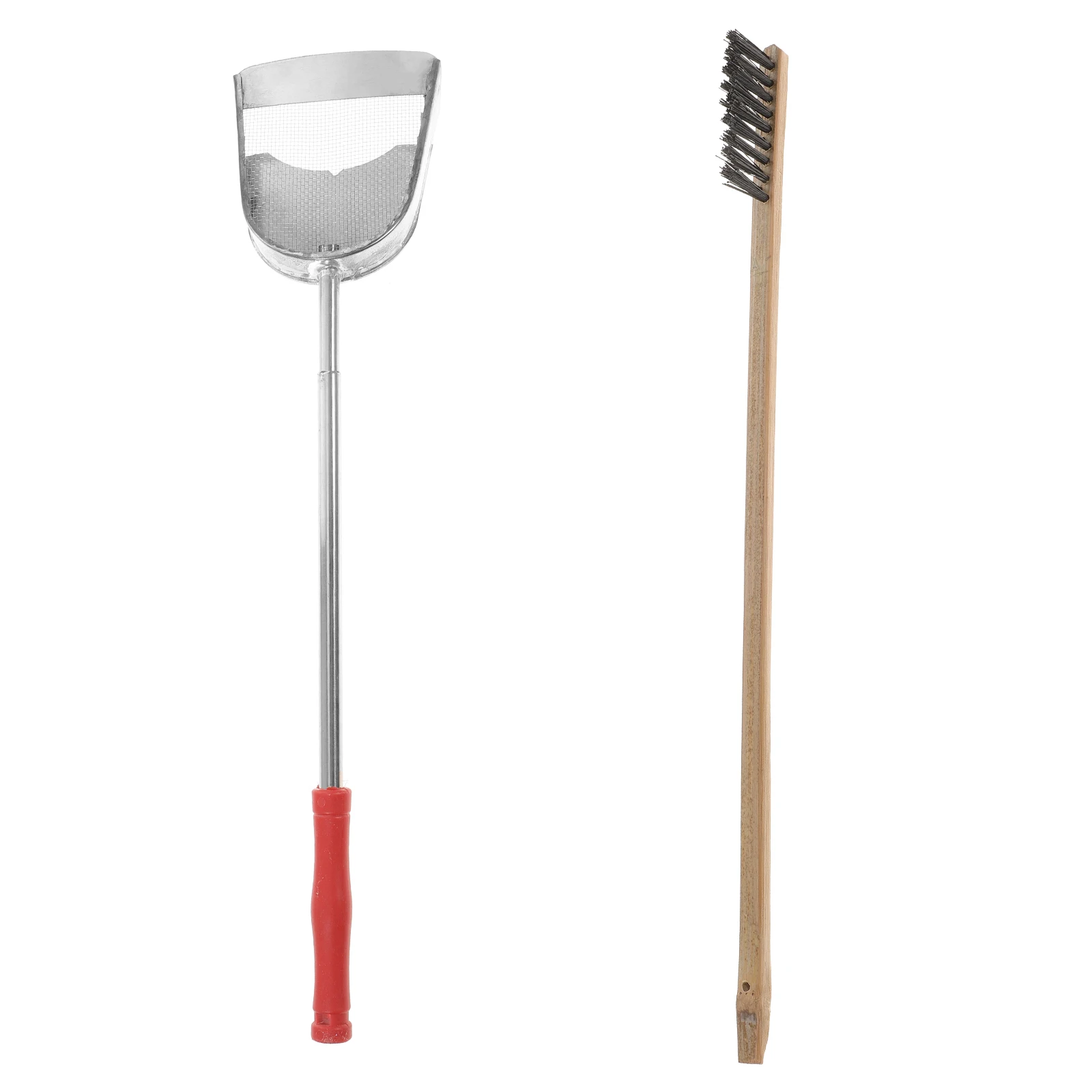 2pcs Bird Cage Cleaning Tools Long Handle Stainless Steel Wood Pet Supplies Daily Use Poop Remover Parrot Cage Brush
2pcs Bird Cage Cleaning Tools Long Handle Stainless Steel Wood Pet Supplies Daily Use Poop Remover Parrot Cage Brush