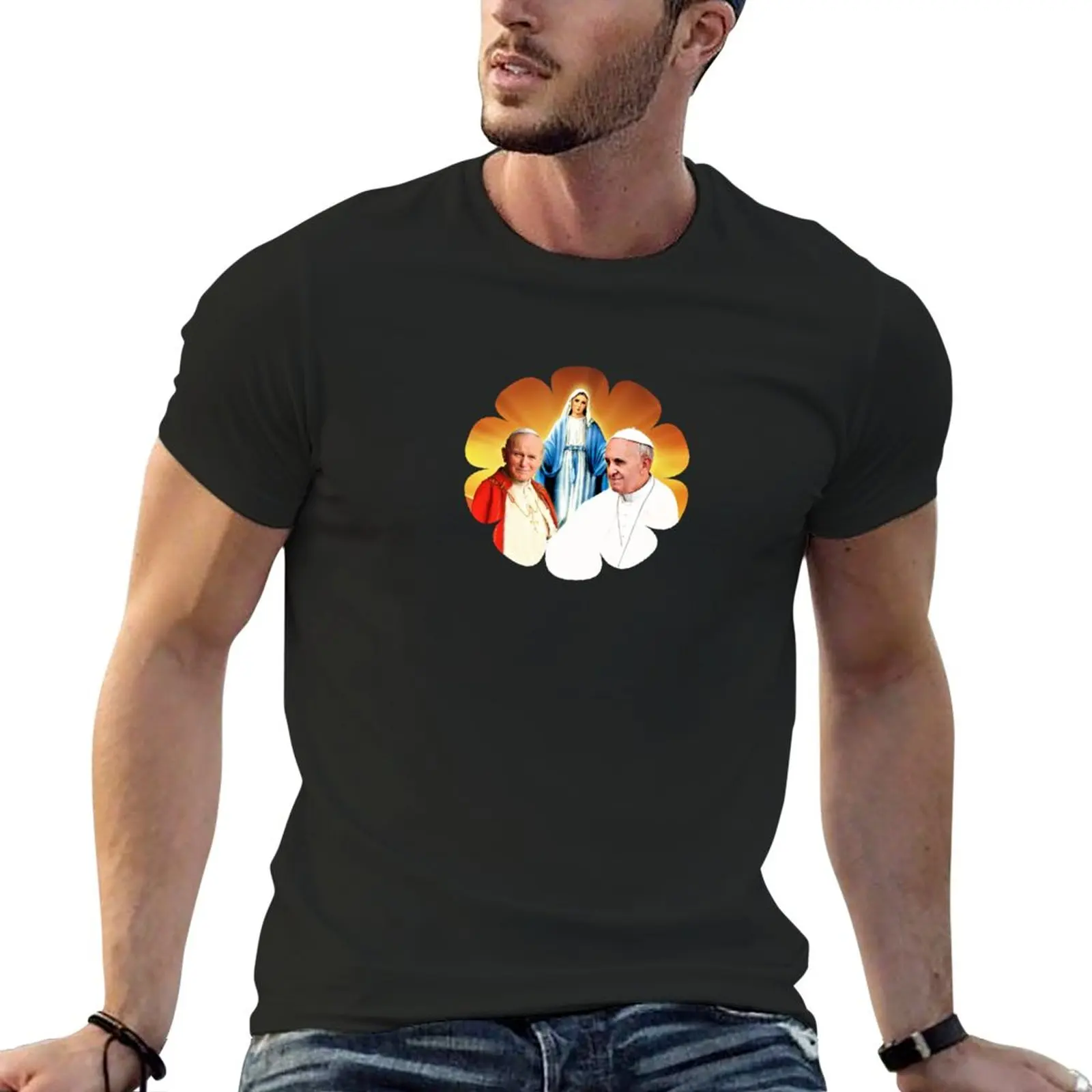 POPE T-Shirt Short sleeve tee plus size tops summer clothes customs design your own mens tall t shirts
POPE T-Shirt Short sleeve tee plus size tops summer clothes customs design your own mens tall t shirts