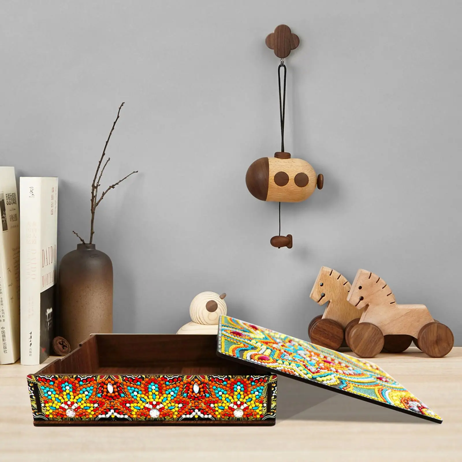 Многофункциональная коробка для хранения ювелирных изделий Мандала Алмазный рисунок DIY Органайзер для сверл специальной формы Чехол-держатель Наборы ручной работы
Многофункциональная коробка для хранения ювелирных изделий Мандала Алмазный рисунок DIY Органайзер для сверл специальной формы Чехол-держатель Наборы ручной работы