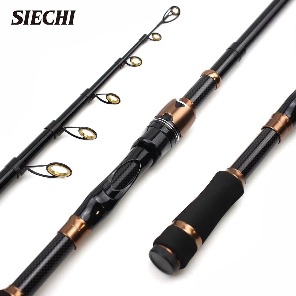SIECHI Telescopic Spinning Casting Lure Fishing Rod Travel 1.5/1.8/2.1m 30T Carbon Easy To Carry 7-30g Sea Saltwater Pesca
SIECHI Telescopic Spinning Casting Lure Fishing Rod Travel 1.5/1.8/2.1m 30T Carbon Easy To Carry 7-30g Sea Saltwater Pesca