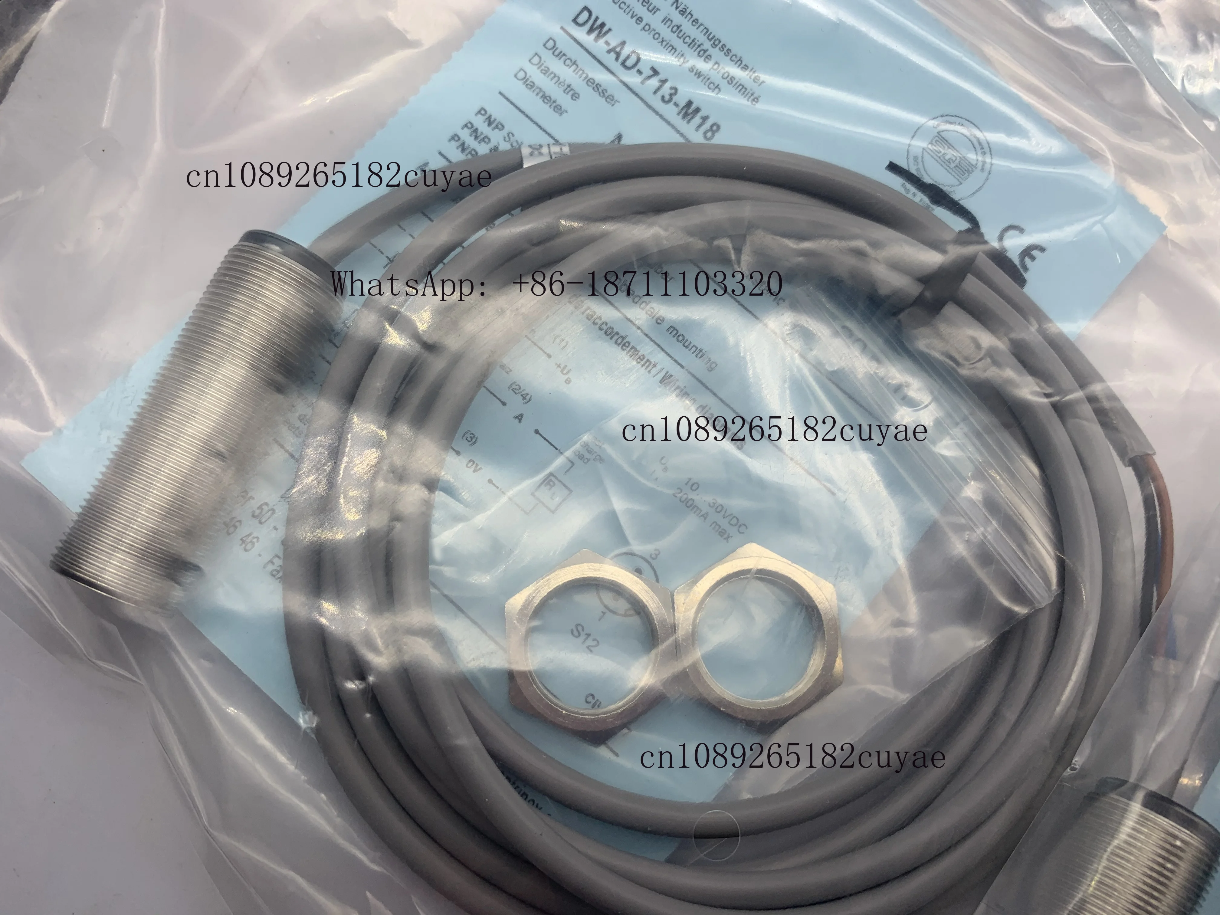 Brand New Sensor DW-AD-711-M30 DW-AD-712-M30 Proximity Sensor in Stock
Brand New Sensor DW-AD-711-M30 DW-AD-712-M30 Proximity Sensor in Stock