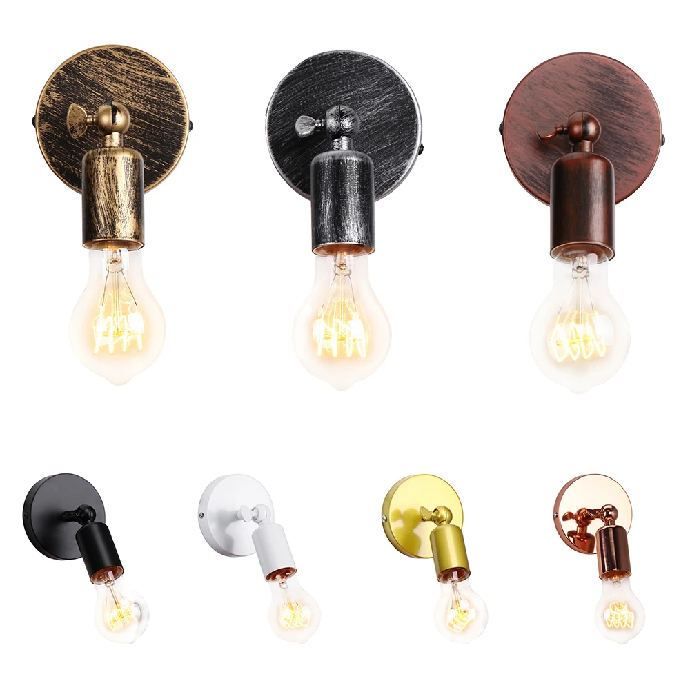 Industrial Bronze Wall Lamp Simple Adjust Head Wall Light Fixture for Hallway Bedside Loft Lighting Luminaire Retro Decor Sconce
Industrial Bronze Wall Lamp Simple Adjust Head Wall Light Fixture for Hallway Bedside Loft Lighting Luminaire Retro Decor Sconce