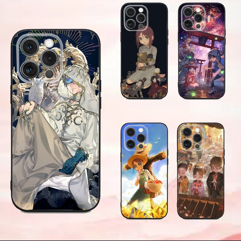 Identity Anime V Phone Case For iPhone16,se4,15,14,13,12,11,Pro,X,XS,Max,XR,Plus,Mini Soft Black Cover
Identity Anime V Phone Case For iPhone16,se4,15,14,13,12,11,Pro,X,XS,Max,XR,Plus,Mini Soft Black Cover