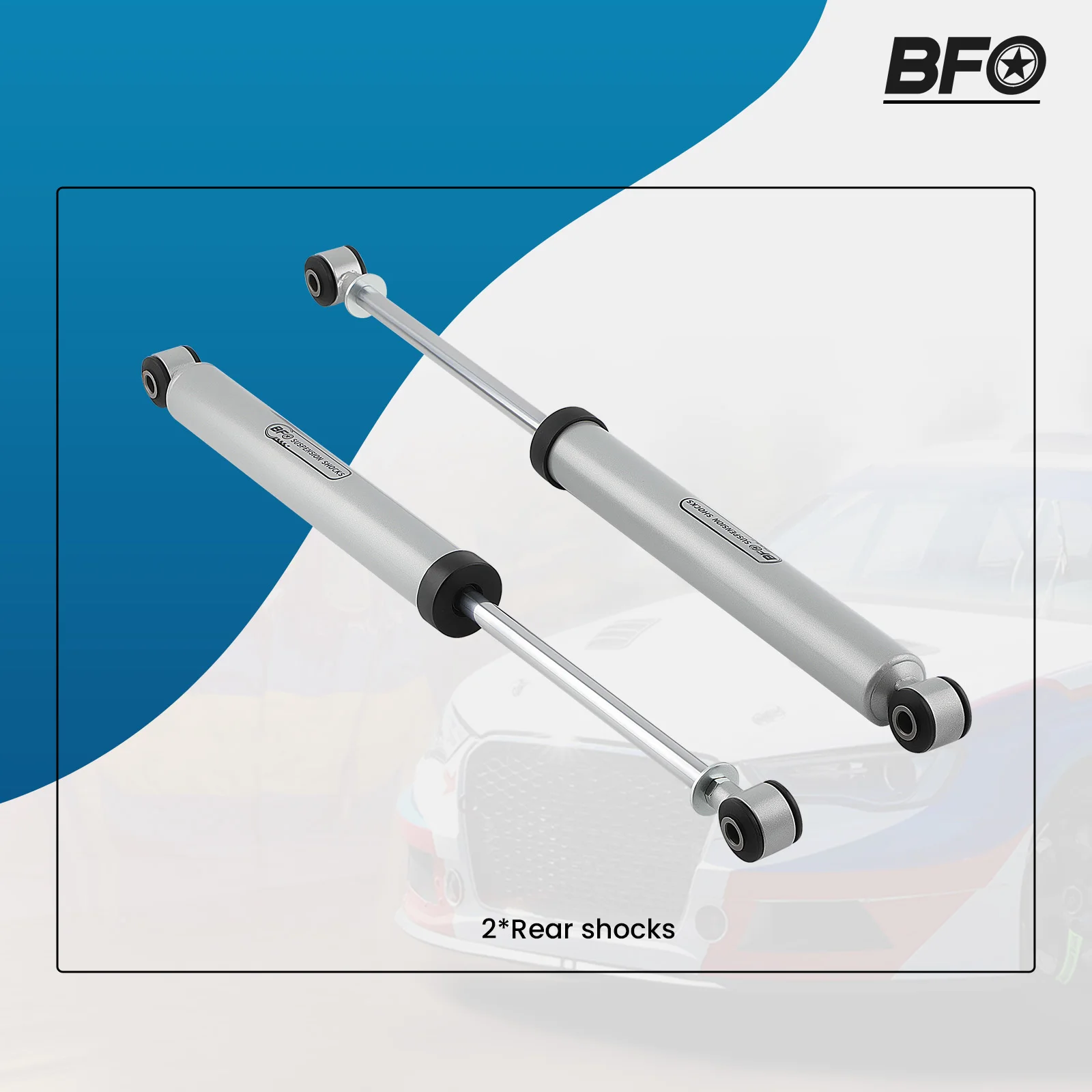 2.5-6" Rear Shock Absorbers For GMC Sierra 1500 1999-2002 2003 2004 2005 2006
2.5-6" Rear Shock Absorbers For GMC Sierra 1500 1999-2002 2003 2004 2005 2006