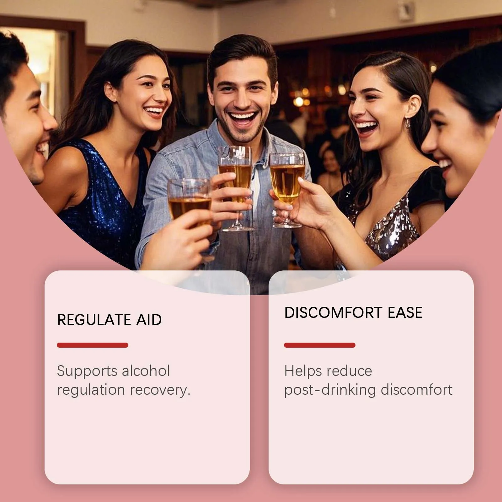 Anti Alcohol Patches Relieve Nausea Vomiting Accelerate Alcohol Metabolism Reduce Headache Dizziness Party Hangover Relief Patch
Anti Alcohol Patches Relieve Nausea Vomiting Accelerate Alcohol Metabolism Reduce Headache Dizziness Party Hangover Relief Patch