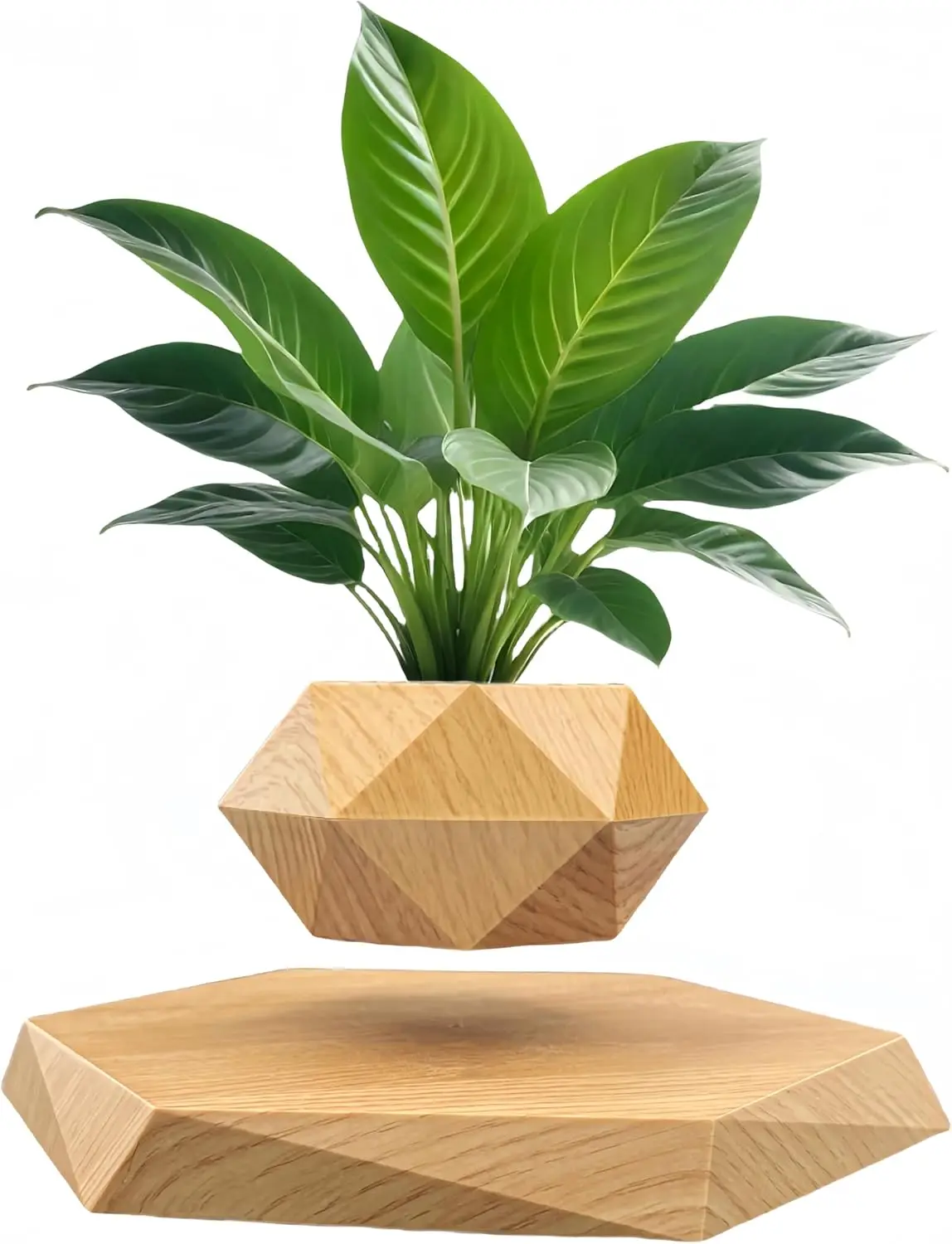 360° Rotating Floating Plant Pot with Magnetic Levitation, Small Flower Pot for Home Office Desk Decor in Yellow
360° Rotating Floating Plant Pot with Magnetic Levitation, Small Flower Pot for Home Office Desk Decor in Yellow