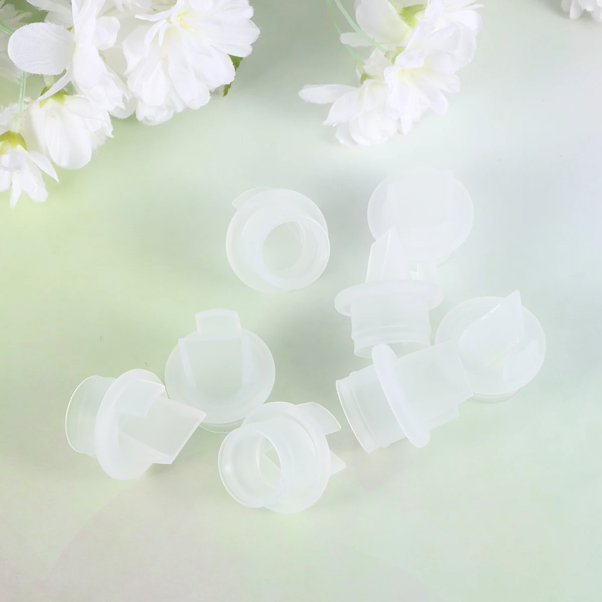 8pcs Breast Pump Duckbill Valve Silicone Counterflow Electric Manual Accessories Replacement Parts Safe Food Grade Practical
8pcs Breast Pump Duckbill Valve Silicone Counterflow Electric Manual Accessories Replacement Parts Safe Food Grade Practical