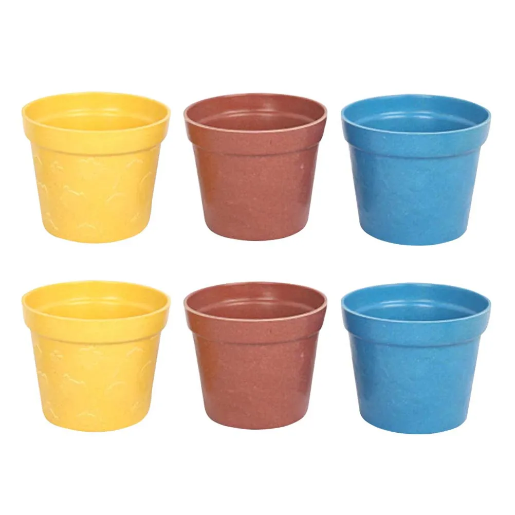 24Pcs Mini Round Plastic Flower Pots Delicate Succulents Planters Home Office Decor DIY Modern Design Random Color
24Pcs Mini Round Plastic Flower Pots Delicate Succulents Planters Home Office Decor DIY Modern Design Random Color