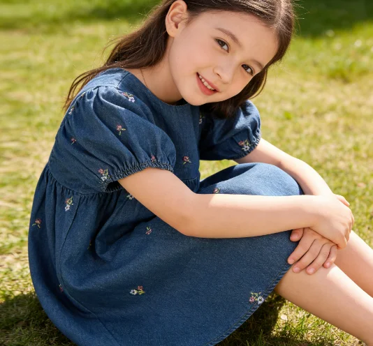 Girls' Summer Dress Denim Summer Fashionable Dress Children's Baby Princess Dress Beautiful and Cute Skirt
Girls' Summer Dress Denim Summer Fashionable Dress Children's Baby Princess Dress Beautiful and Cute Skirt