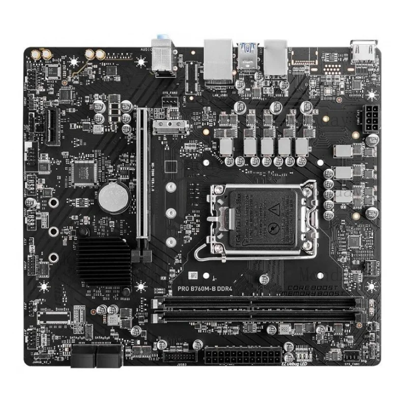 W FOR MSI PRO B760M-B DDR4 Motherboard mATX LGA 1700 Intel B760
W FOR MSI PRO B760M-B DDR4 Motherboard mATX LGA 1700 Intel B760