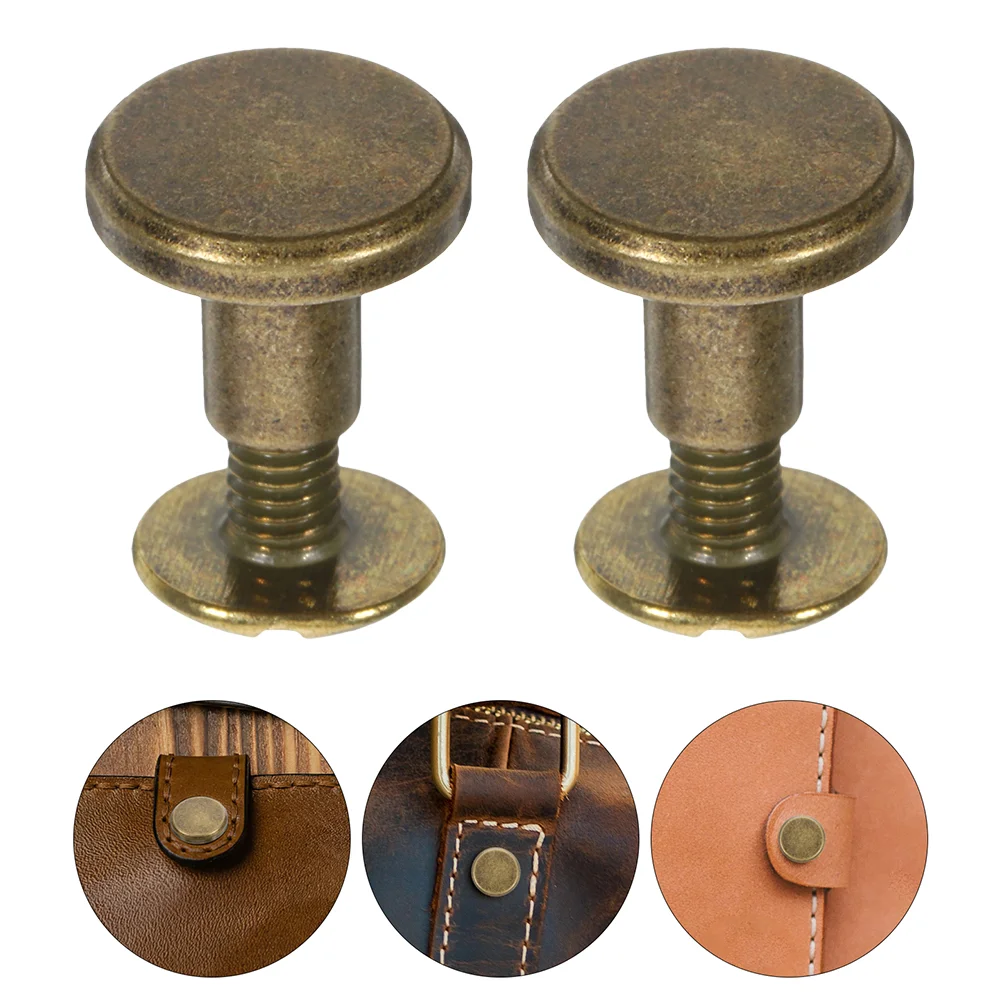 10 Pcs Ledger Book Mother-in-law Rivets Purse Making Supplies Kit Belt Studs Binder Crafting Repair Copper Screw Binding Screws
10 Pcs Ledger Book Mother-in-law Rivets Purse Making Supplies Kit Belt Studs Binder Crafting Repair Copper Screw Binding Screws