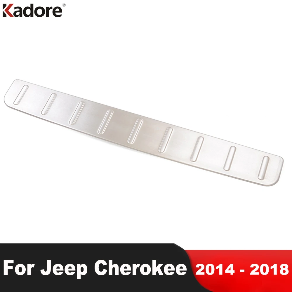 For Jeep Cherokee 2014 2015 2016 2017 2018 Stainless Car Rear Trunk Bumper Cover Trim Tailgate Door Sill Plate Pad Accessories
For Jeep Cherokee 2014 2015 2016 2017 2018 Stainless Car Rear Trunk Bumper Cover Trim Tailgate Door Sill Plate Pad Accessories