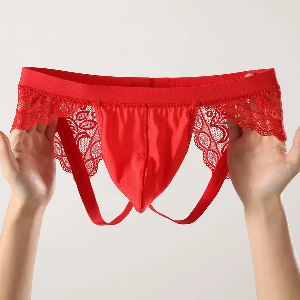 Men Lace Open Butt Panties Breathable Underwear For Man Sissy G String Thong Low Waist Bikini Femboy Pouch Lingerie Ultra Hot
Men Lace Open Butt Panties Breathable Underwear For Man Sissy G String Thong Low Waist Bikini Femboy Pouch Lingerie Ultra Hot