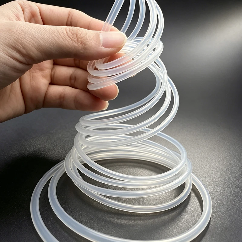 Flexible Transparent Food Grade Silicone Rubber Pipe 20M-50M ID 0.5-0.6-1-2-3-4mm Non-toxic Heat Resist Hose Drink Water Tubing
Flexible Transparent Food Grade Silicone Rubber Pipe 20M-50M ID 0.5-0.6-1-2-3-4mm Non-toxic Heat Resist Hose Drink Water Tubing