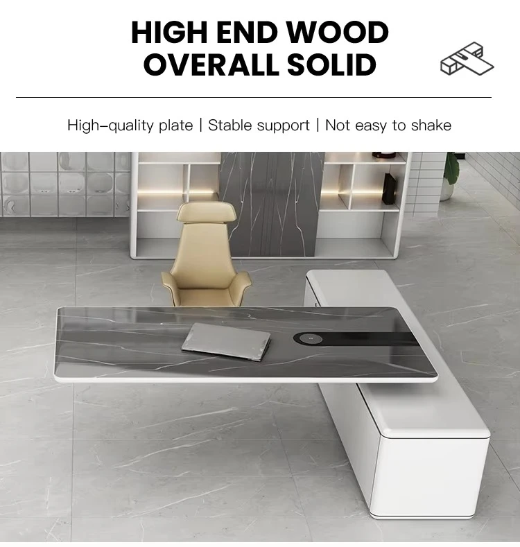 Luxury Modern Nordic Home Adjustable Wireless Charger High Tech Executive Office Desk L Shaped Workstation Furniture Table Set
Luxury Modern Nordic Home Adjustable Wireless Charger High Tech Executive Office Desk L Shaped Workstation Furniture Table Set