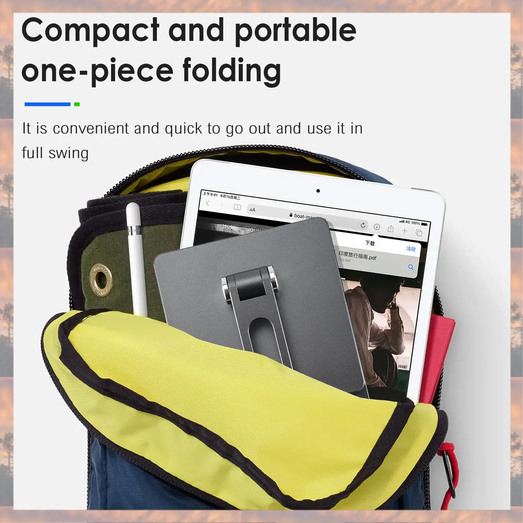 2025 New-1 PCS Aluminum Alloy Tablet Stand High Angle Adjustment Multifunctional Bookshelf Suitable For I Pad (Grey)
2025 New-1 PCS Aluminum Alloy Tablet Stand High Angle Adjustment Multifunctional Bookshelf Suitable For I Pad (Grey)