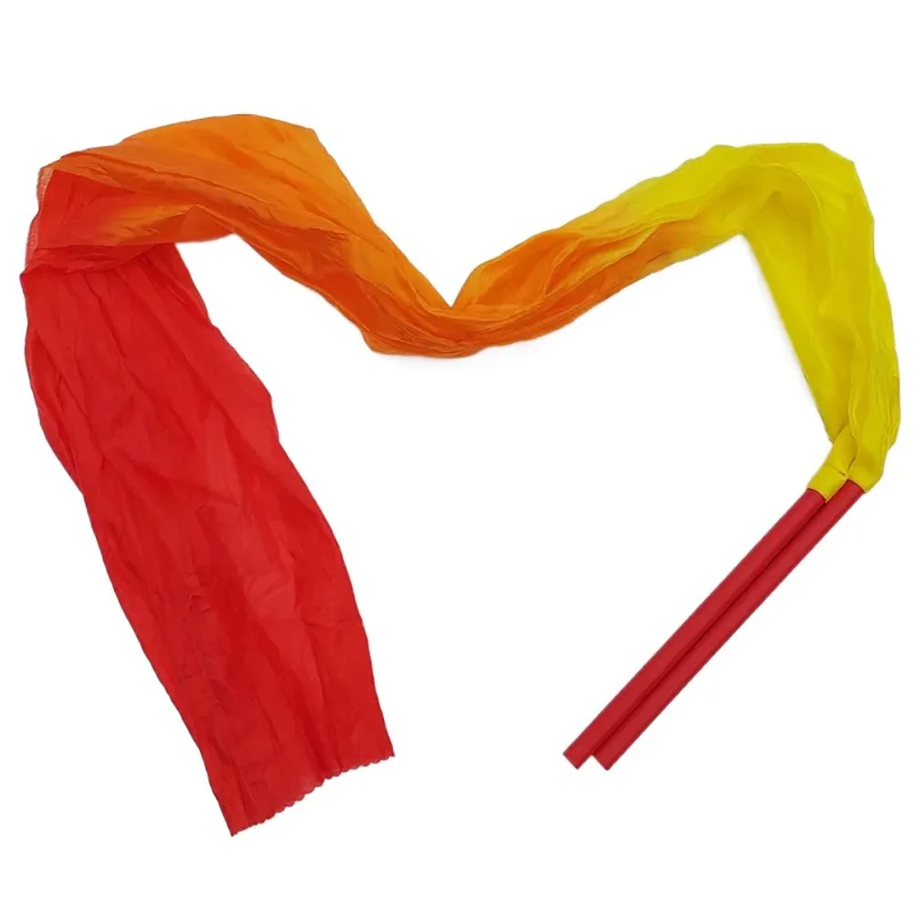 Красивые красочные танцевальные ленты со стержнем, шелковая танцевальная лента, реквизит для сценического шоу
Красивые красочные танцевальные ленты со стержнем, шелковая танцевальная лента, реквизит для сценического шоу