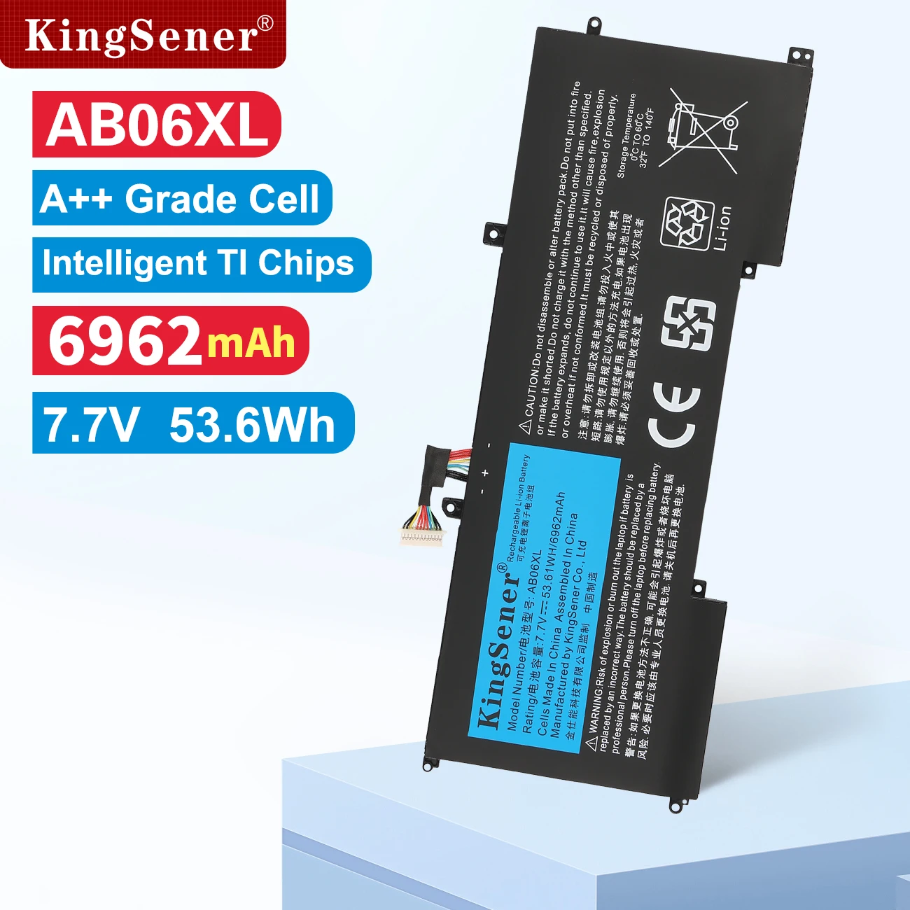 KingSener AB06XL Battery For HP ENVY 13-AD019TU 13-AD020TU 13-AD106TU 13-AD108TU TPN-I128 HSTNN-DB8C 921408-2C1 921438-855
KingSener AB06XL Battery For HP ENVY 13-AD019TU 13-AD020TU 13-AD106TU 13-AD108TU TPN-I128 HSTNN-DB8C 921408-2C1 921438-855
