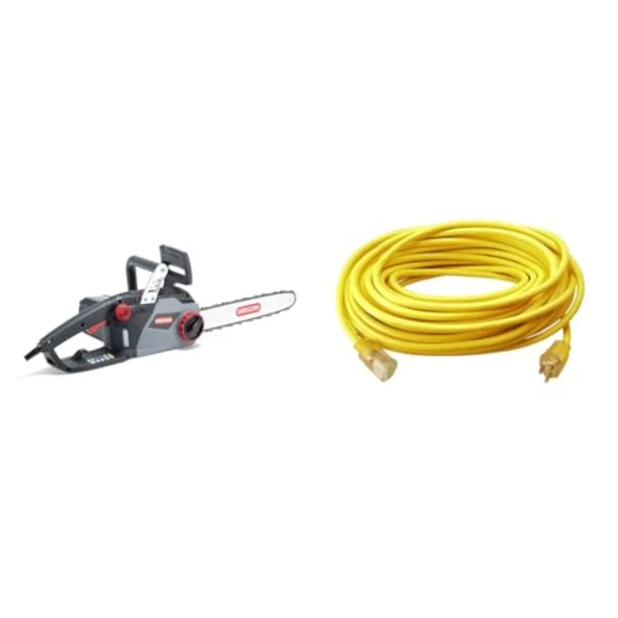 Электрическая цепная пила CS1400 15 А, мощная сетевая пила с 16-дюймовой шиной и проводом Southwire 2588SW0002 для использования на улице
Электрическая цепная пила CS1400 15 А, мощная сетевая пила с 16-дюймовой шиной и проводом Southwire 2588SW0002 для использования на улице