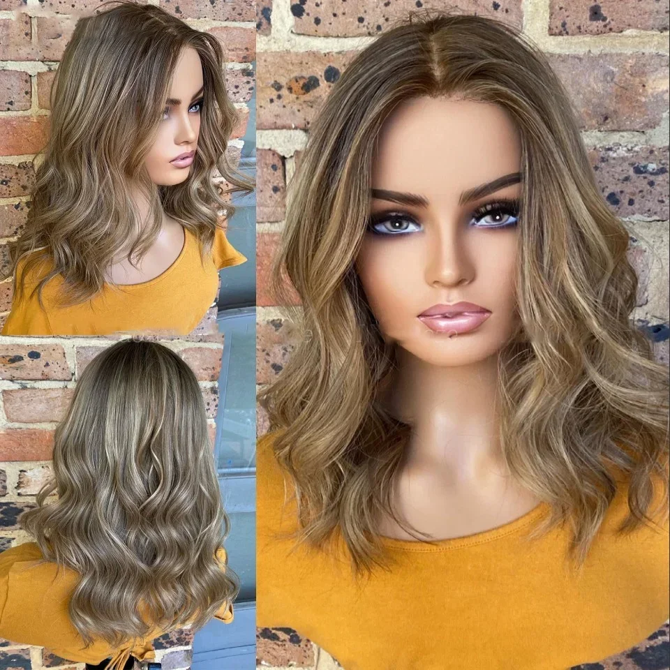 16inch Body Wave Highlight Blond 100% Human Hair Hair Wig 150 Density 5x5 Lace Front with Baby Hair Pre-Plucked Soft Hair Wig
16inch Body Wave Highlight Blond 100% Human Hair Hair Wig 150 Density 5x5 Lace Front with Baby Hair Pre-Plucked Soft Hair Wig