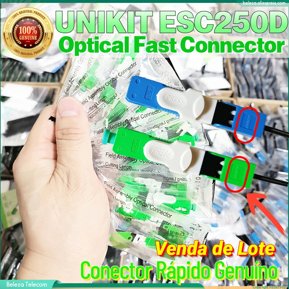 Hot Sale Origional FTTH UNIKIT ESC250D SC APC UPC Single-Mode Fiber Optic Quick Connector FTTH SM Optic Fast Coupler
Hot Sale Origional FTTH UNIKIT ESC250D SC APC UPC Single-Mode Fiber Optic Quick Connector FTTH SM Optic Fast Coupler
